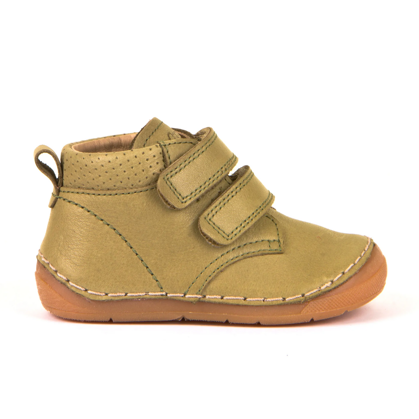 Froddo Boy's and Girl's Paix Casual Shoes with Hoop and Loop Closure - Olive