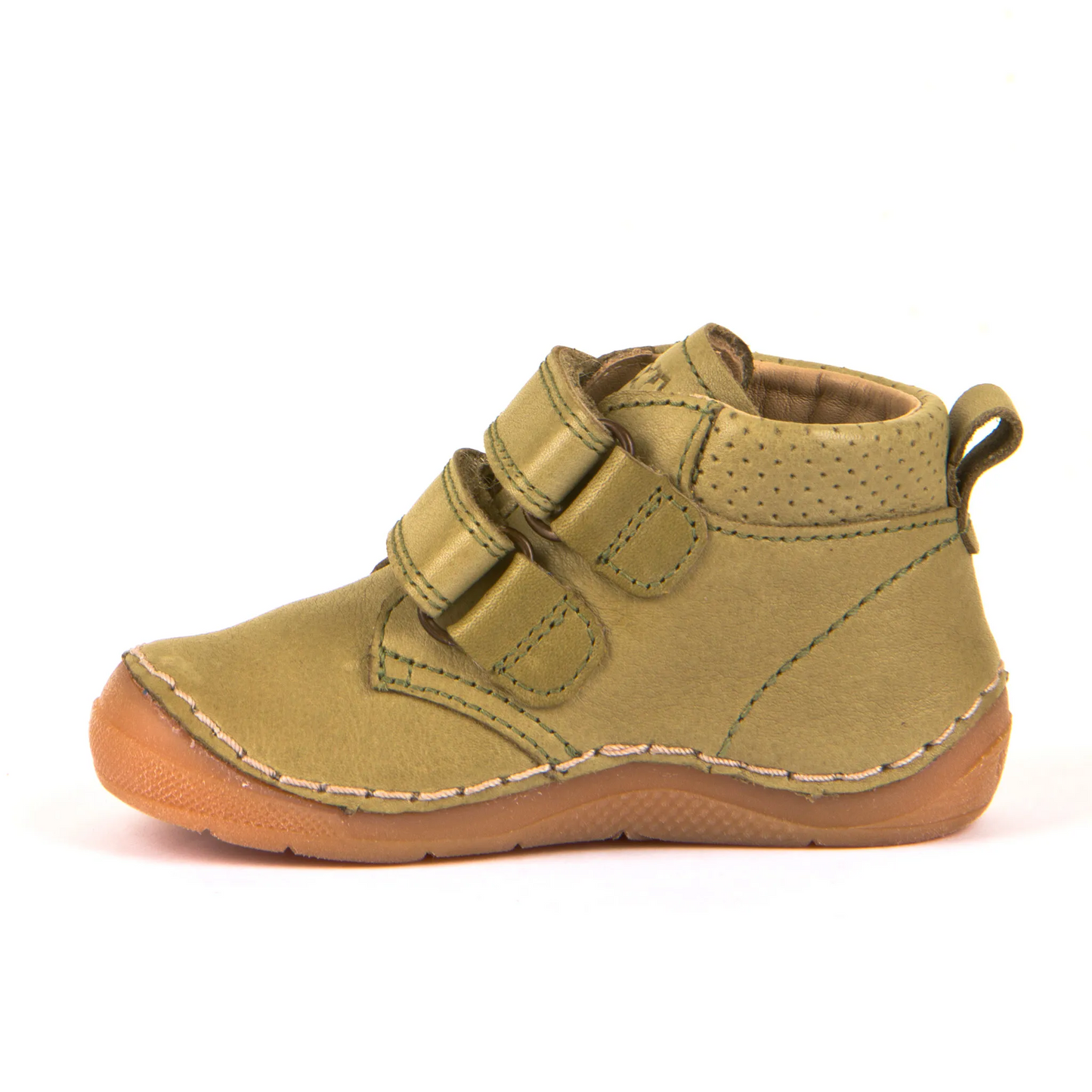 Froddo Boy's and Girl's Paix Casual Shoes with Hoop and Loop Closure - Olive