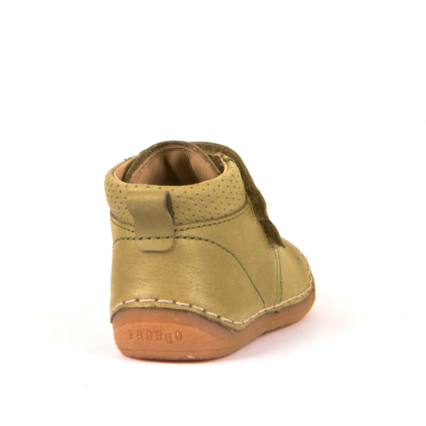 Froddo Boy's and Girl's Paix Casual Shoes with Hoop and Loop Closure - Olive