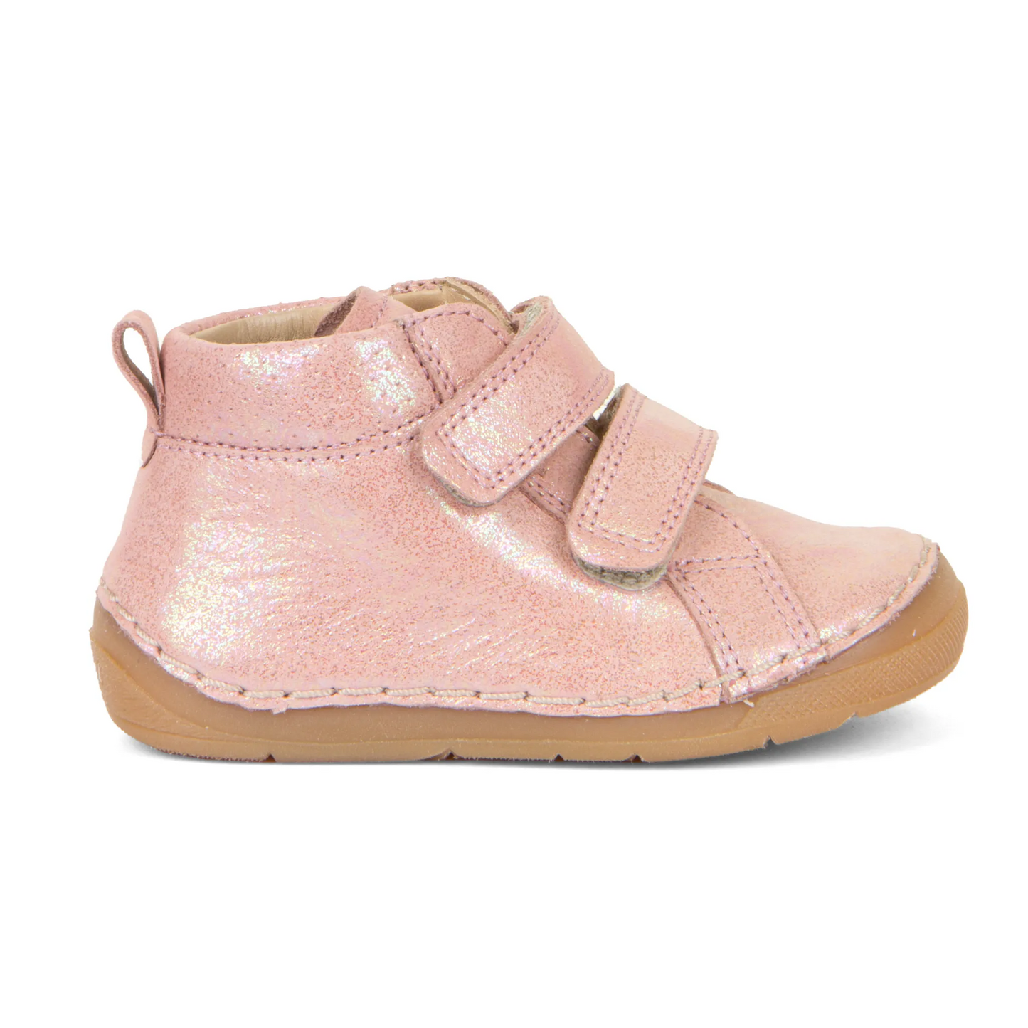 Froddo Girl's Paix Casual Shoes with Hoop and Loop Closure - Pink Shine