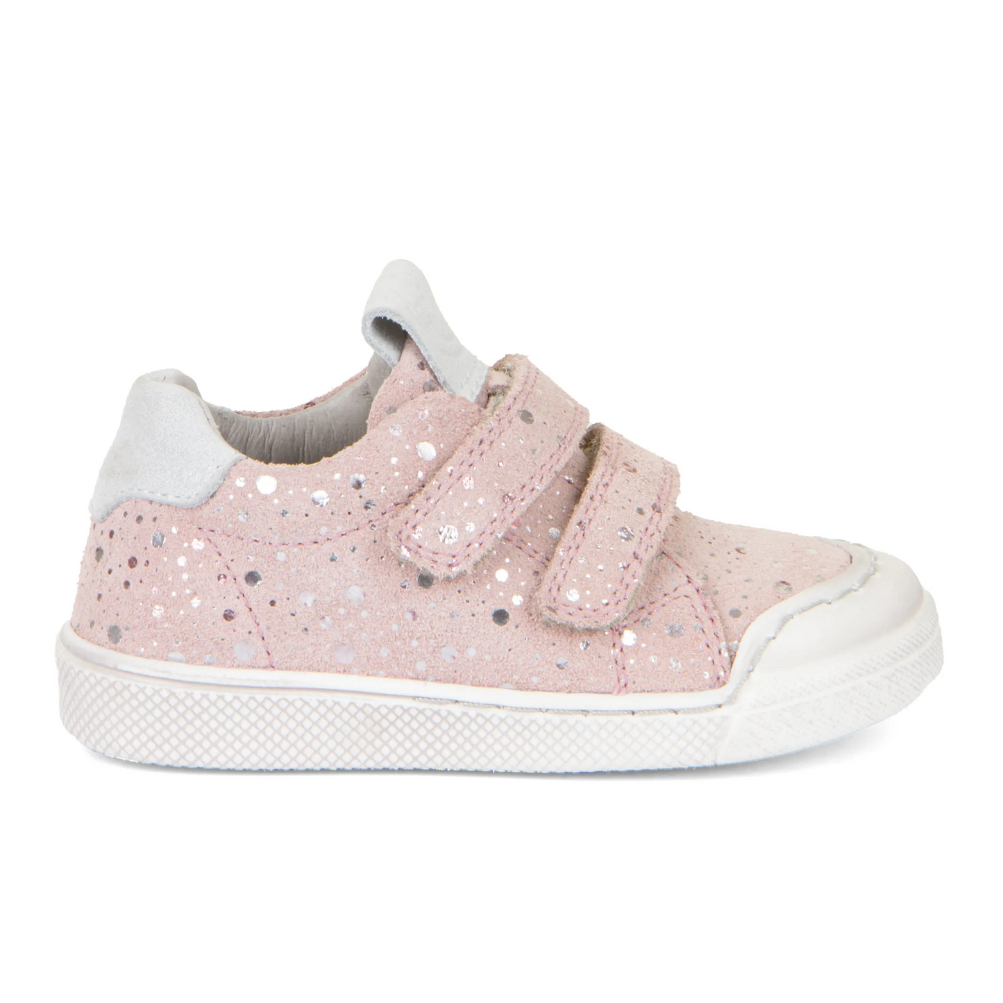 Froddo Girl's Rosario Casual Shoes with Hoop and Loop Closure - Pink