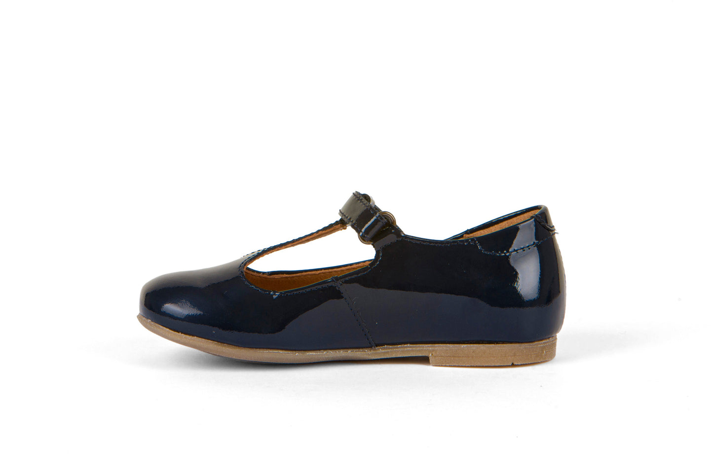 Froddo Girl's Fiona T Bar Dress Shoes - Blue Patent